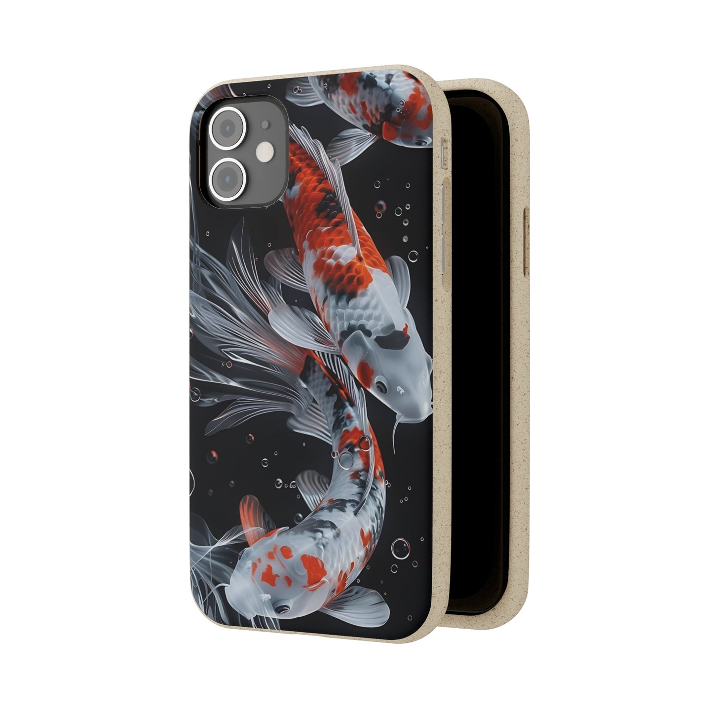 Realistic Koi Fish Biodegradable Phone Case | iPhone / Samsung