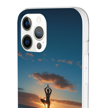 Yoga on the beach Phone Case | iPhone / Samsung