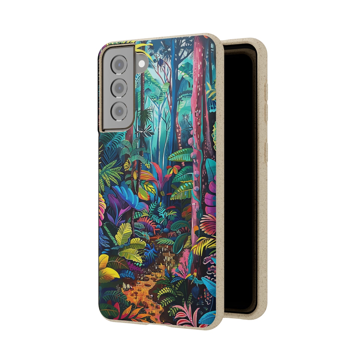 Colourful Rain Forest Biodegradable Phone Case | iPhone / Samsung