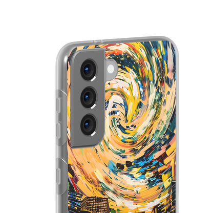 Van Gogh inspired City scene | iPhone/Samsung | Slimline Phone Case