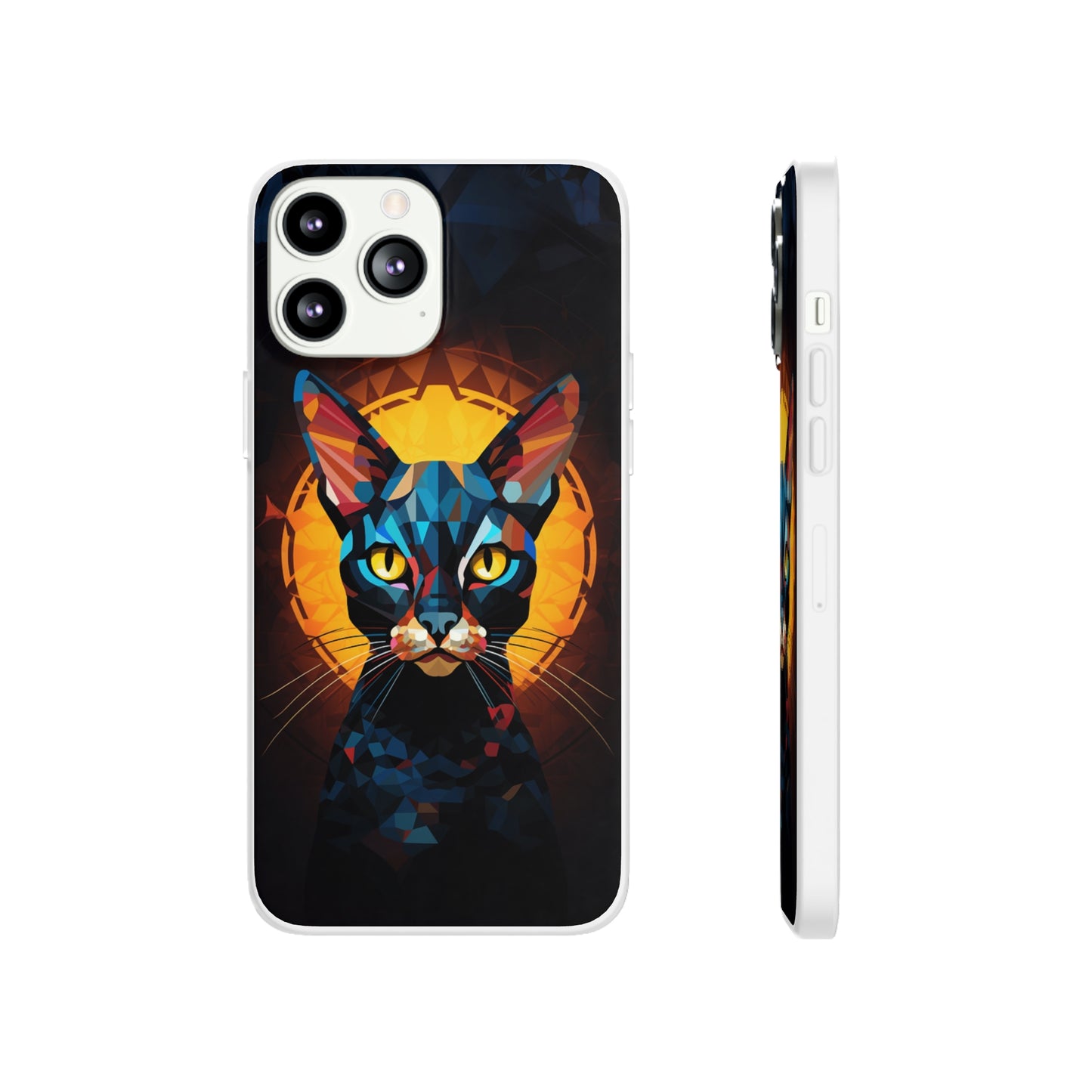 Cat Pattern Phone Case | iPhone / Samsung