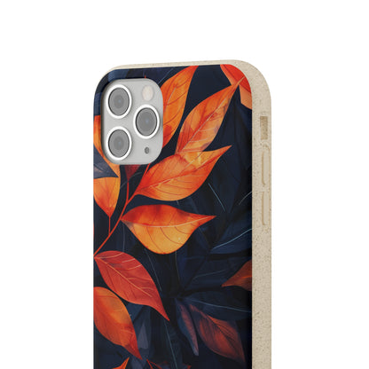 Autumnal Leaves Biodegradable Phone Case | iPhone / Samsung