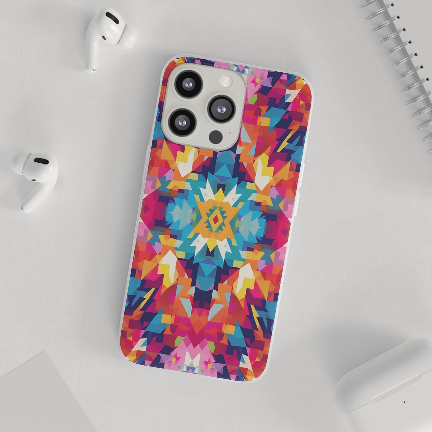 Maya Hayuk  inspired bold, colourful  pattern Phone Case