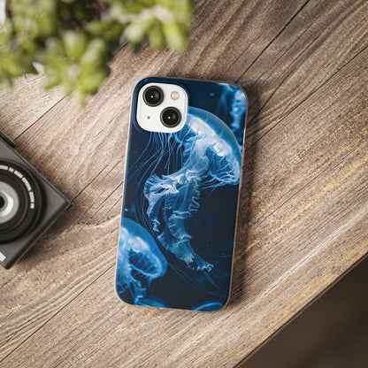 Deep sea Jellyfish Phone Case | iPhone / Samsung | Slimline Case