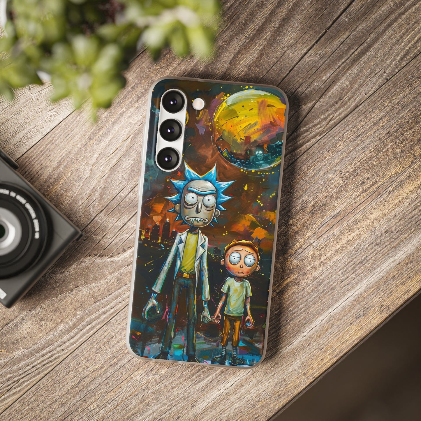 Rick and Morty realism Phone Case