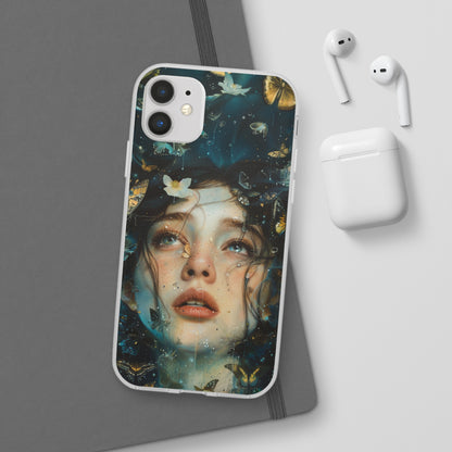 Girl under water contemporary style | iPhone/Samsung | Slimline Phone Case