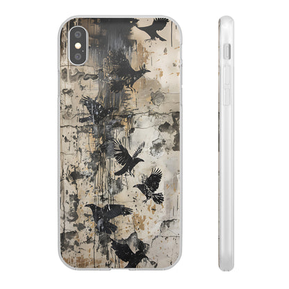 Vhils inspired birds Phone Case