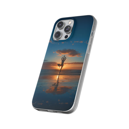 Yoga on the beach Phone Case | iPhone / Samsung