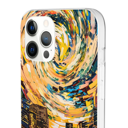 Van Gogh inspired City scene | iPhone/Samsung | Slimline Phone Case