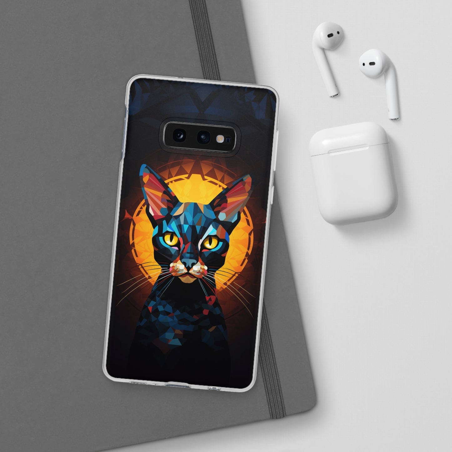 Cat Pattern Phone Case | iPhone / Samsung