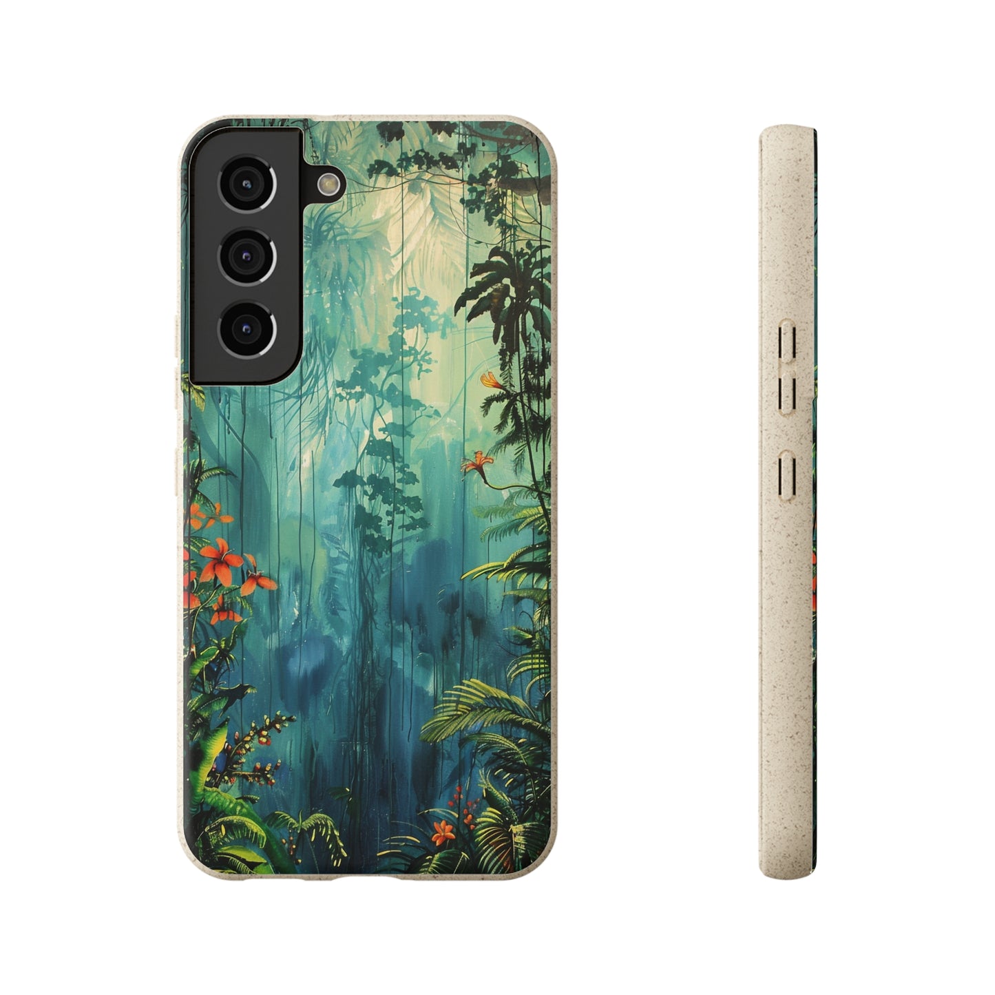 Rain Forest Clearing Scene Biodegradable Phone Case | iPhone / Samsung