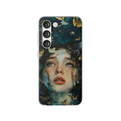 Girl under water contemporary style | iPhone/Samsung | Slimline Phone Case