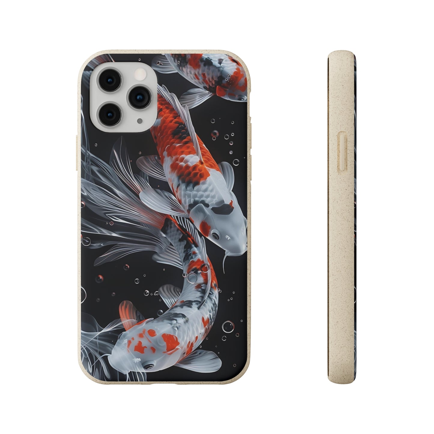 Realistic Koi Fish Biodegradable Phone Case | iPhone / Samsung