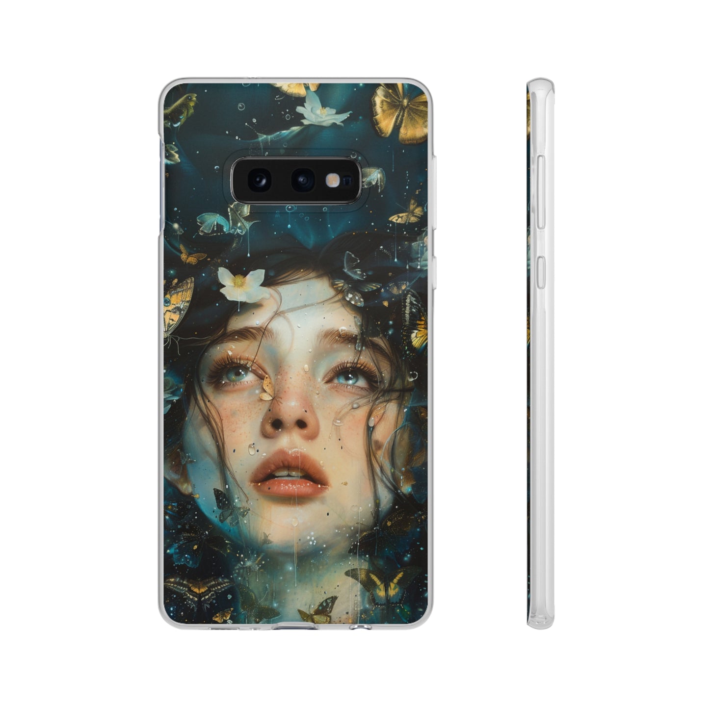 Girl under water contemporary style | iPhone/Samsung | Slimline Phone Case