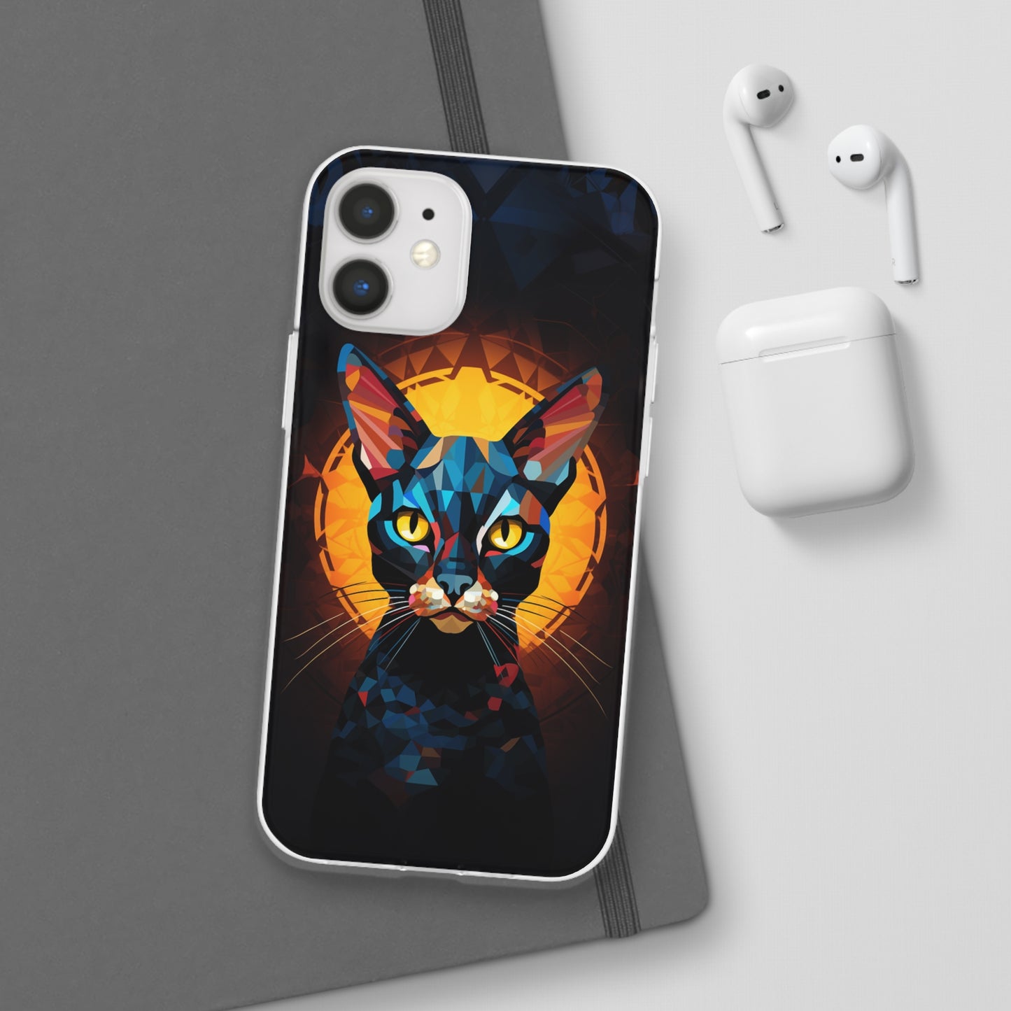 Cat Pattern Phone Case | iPhone / Samsung