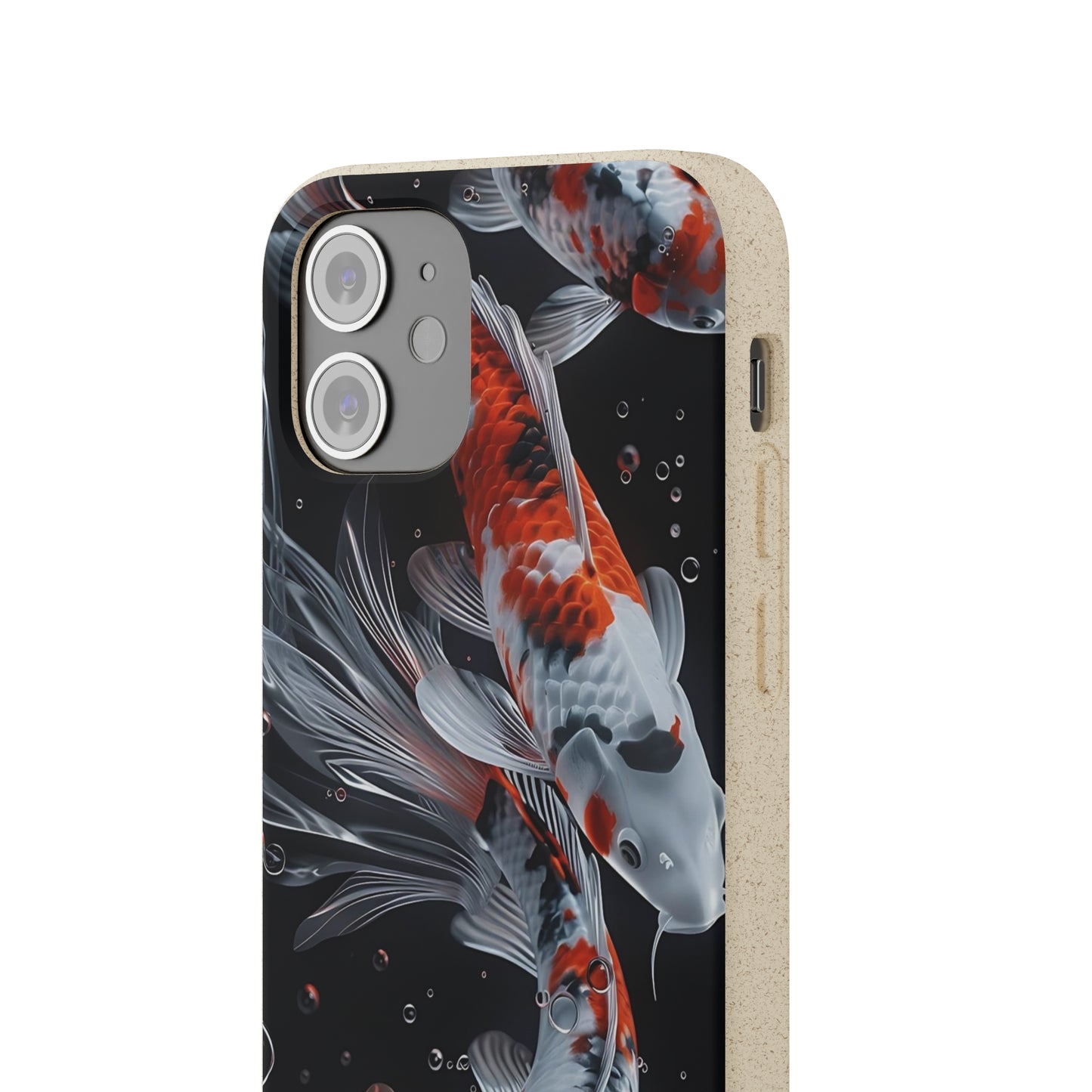 Realistic Koi Fish Biodegradable Phone Case | iPhone / Samsung