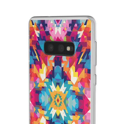 Maya Hayuk  inspired bold, colourful  pattern Phone Case