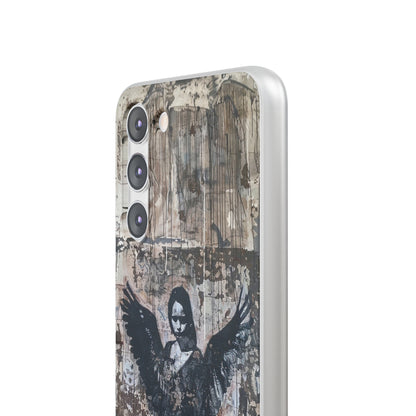 Vhils inspired Gothic Dark Angel Phone Case