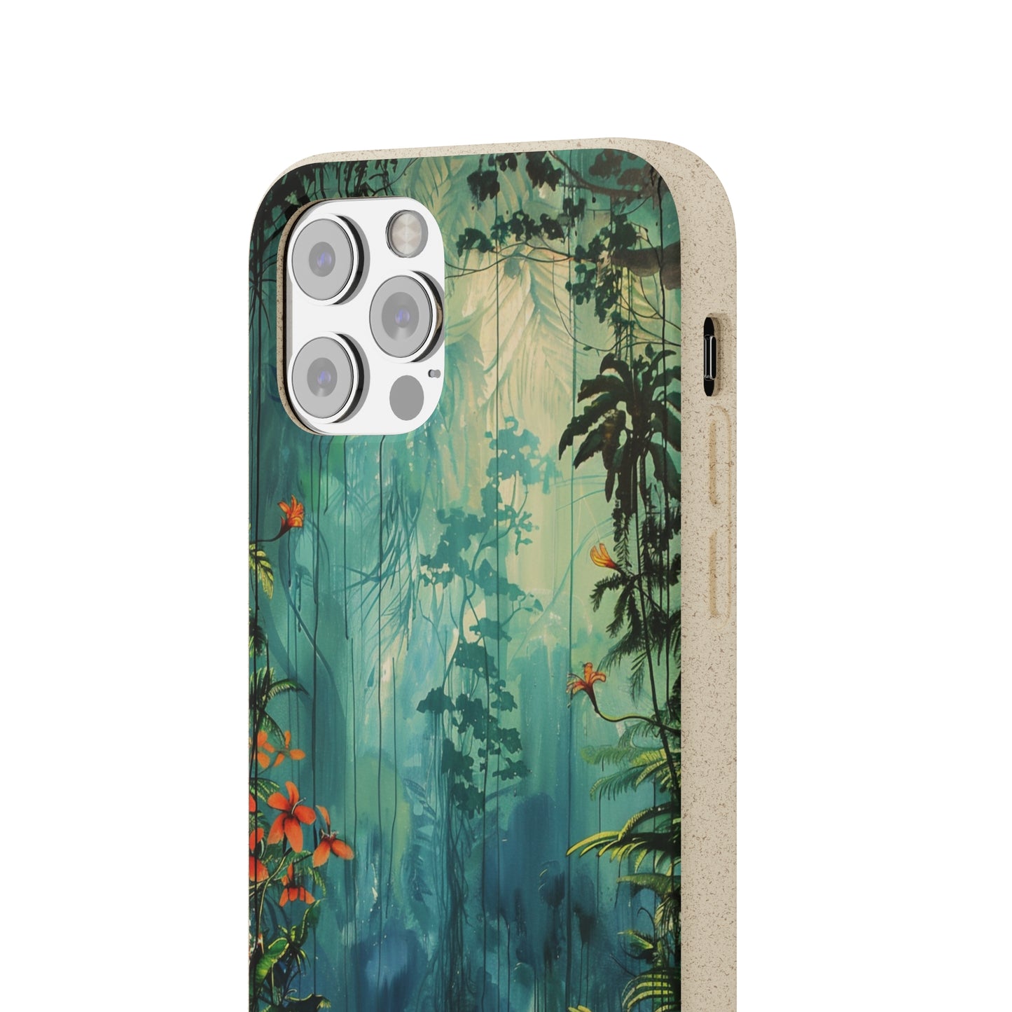 Rain Forest Clearing Scene Biodegradable Phone Case | iPhone / Samsung