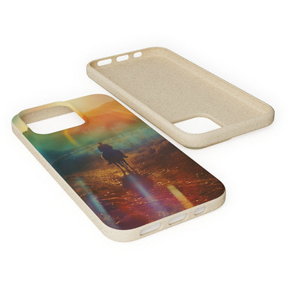 Horse rider cinematic Biodegradable Phone Case | iPhone / Samsung