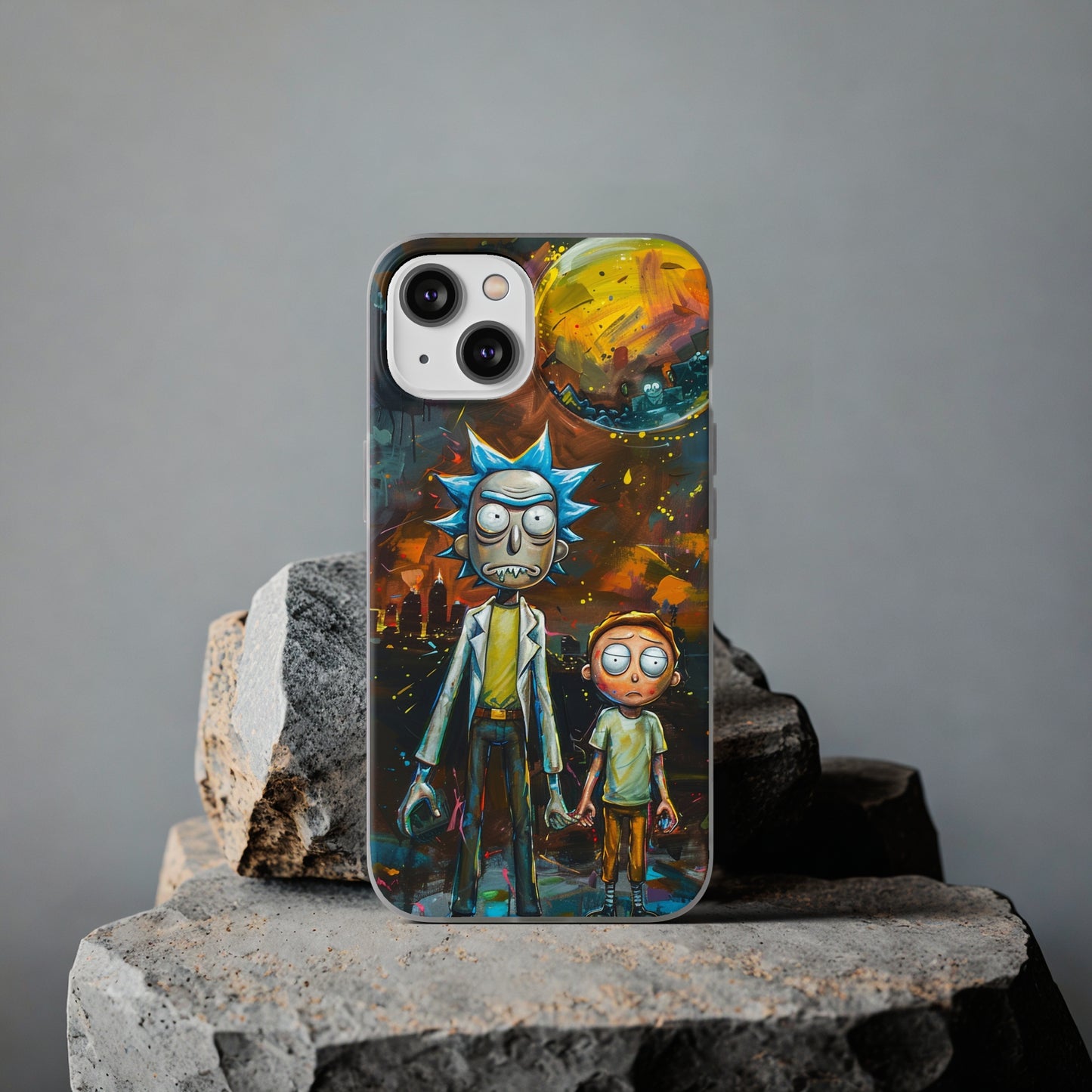 Rick and Morty realism Phone Case