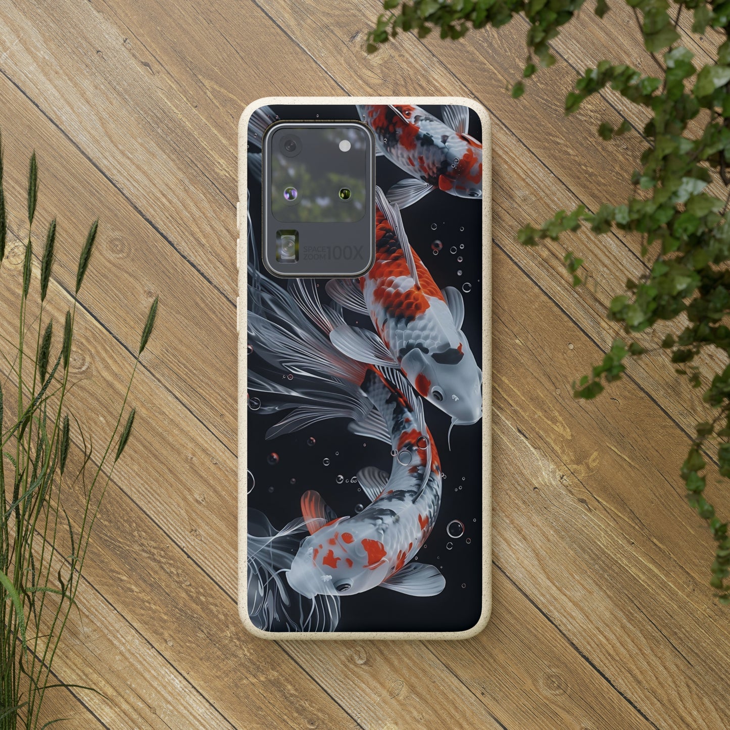 Realistic Koi Fish Biodegradable Phone Case | iPhone / Samsung