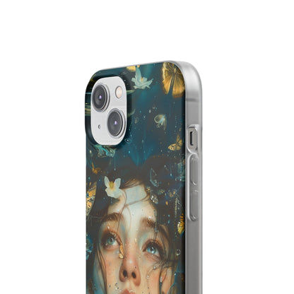 Girl under water contemporary style | iPhone/Samsung | Slimline Phone Case