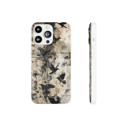 Vhils inspired birds Phone Case