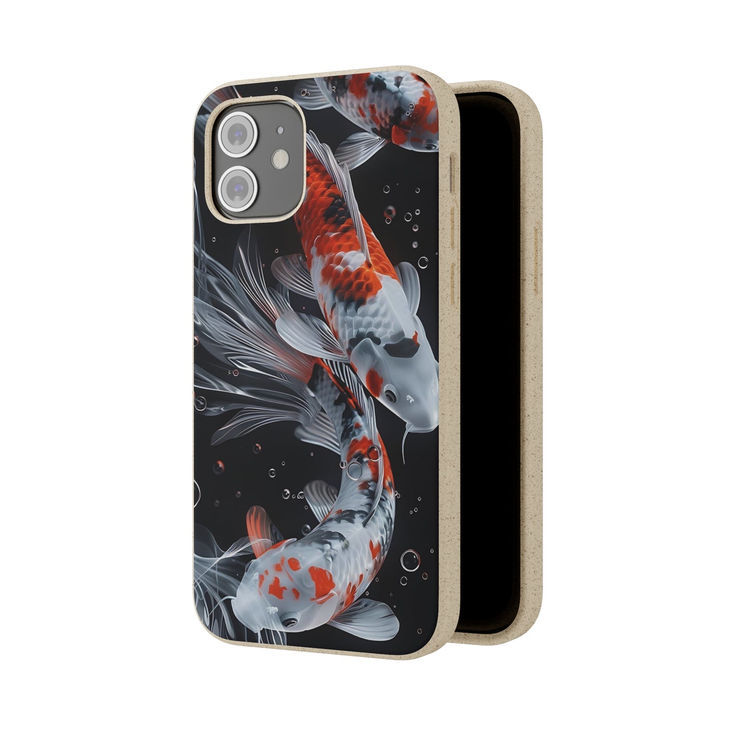 Realistic Koi Fish Biodegradable Phone Case | iPhone / Samsung