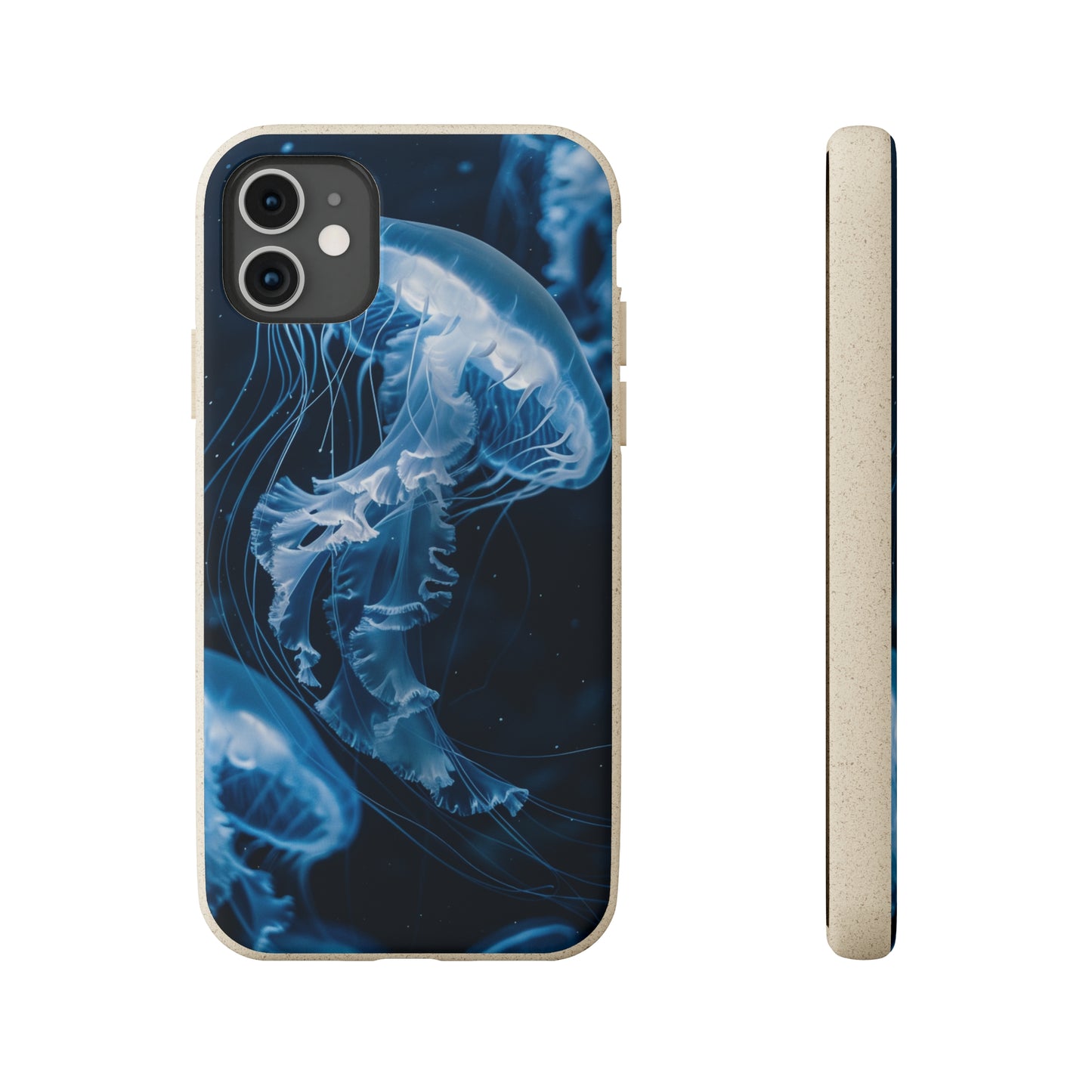 Deep Ocean Jellyfish Biodegradable Phone Case | iPhone / Samsung