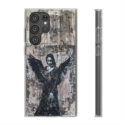 Vhils inspired Gothic Dark Angel Phone Case