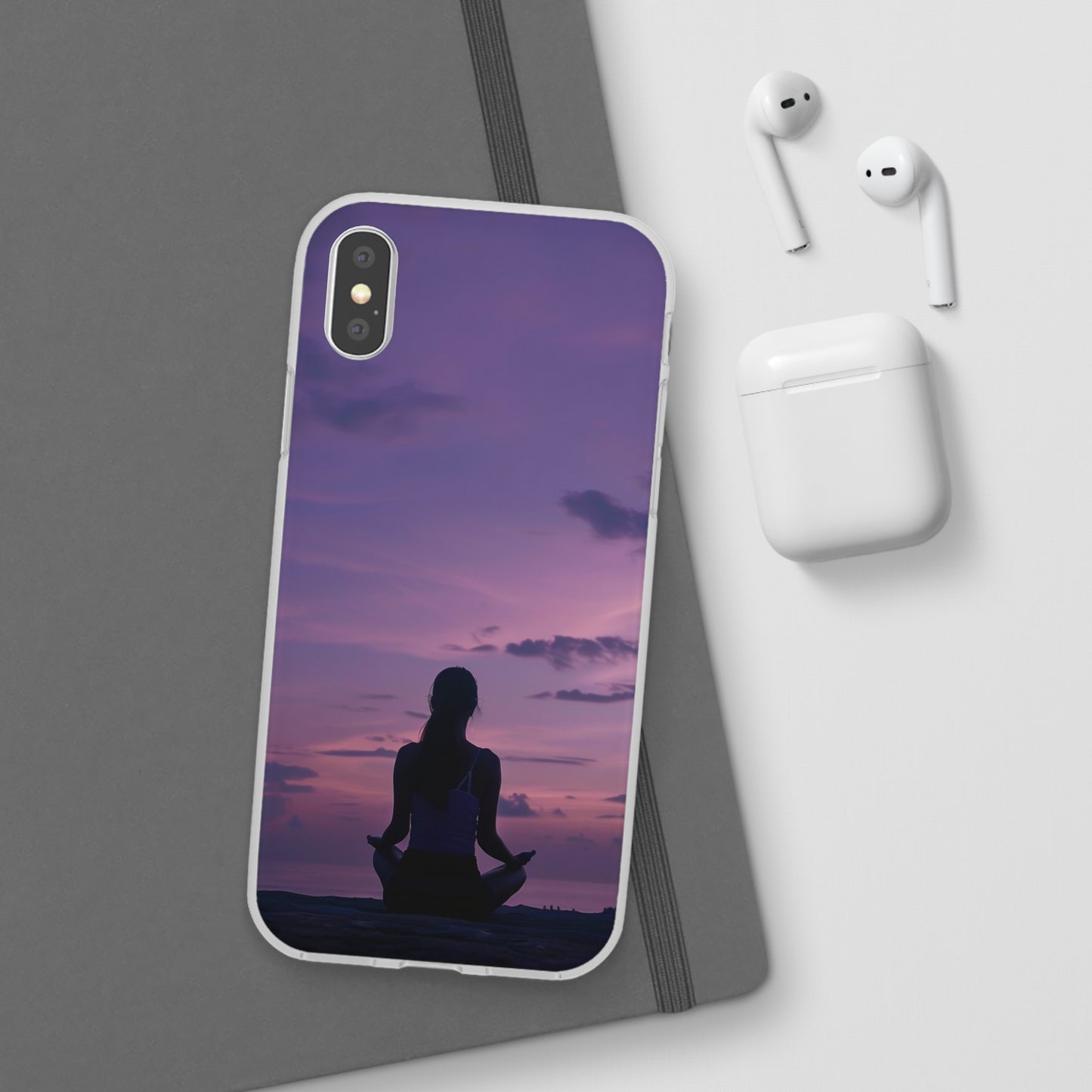 Yoga on the beach Phone Case | iPhone / Samsung