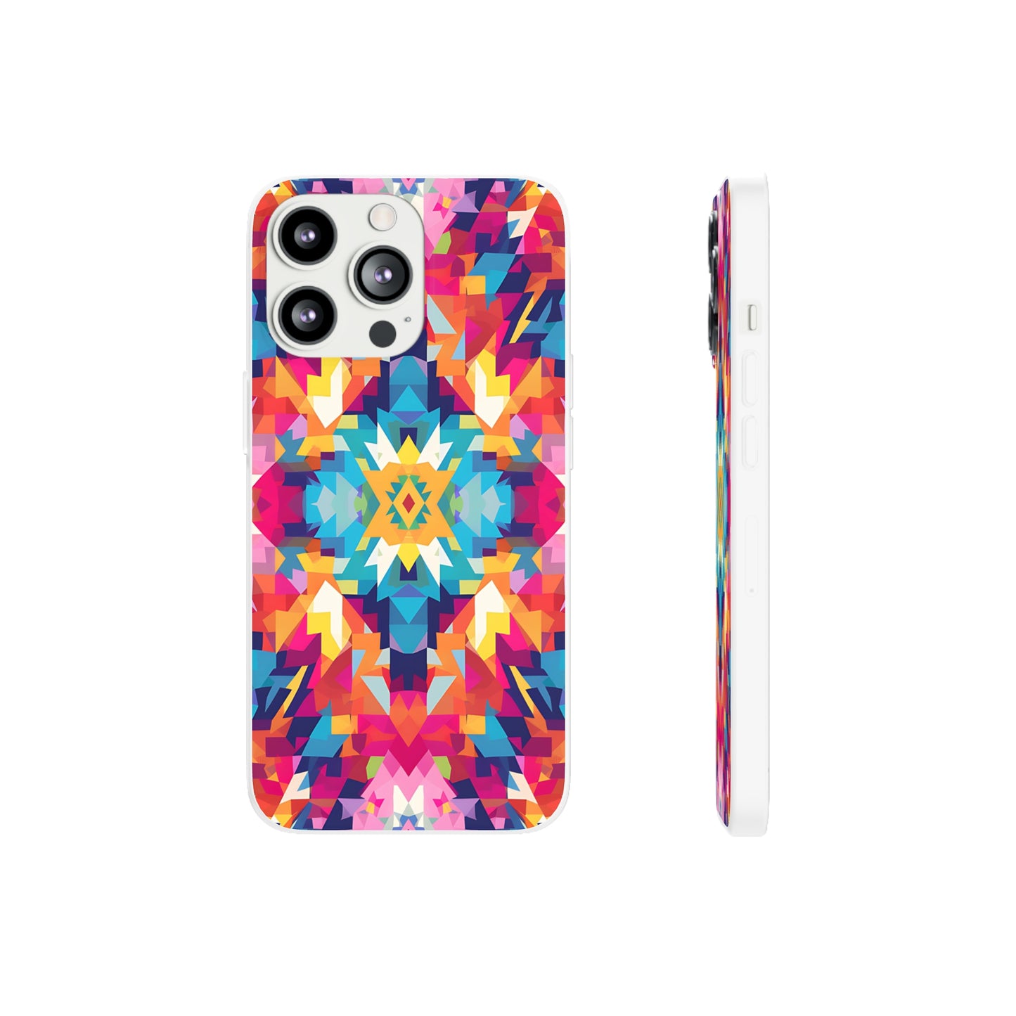 Maya Hayuk  inspired bold, colourful  pattern Phone Case