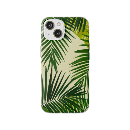 Green Leaves Pattern Phone Case | iPhone / Samsung