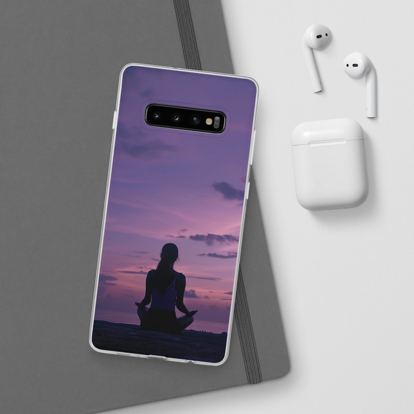 Yoga on the beach Phone Case | iPhone / Samsung