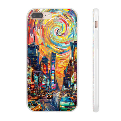 Van Gogh inspired City scene | iPhone/Samsung | Slimline Phone Case