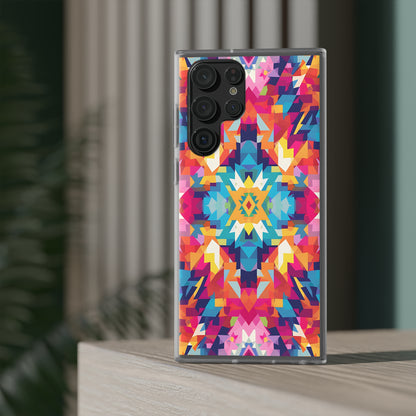 Maya Hayuk  inspired bold, colourful  pattern Phone Case