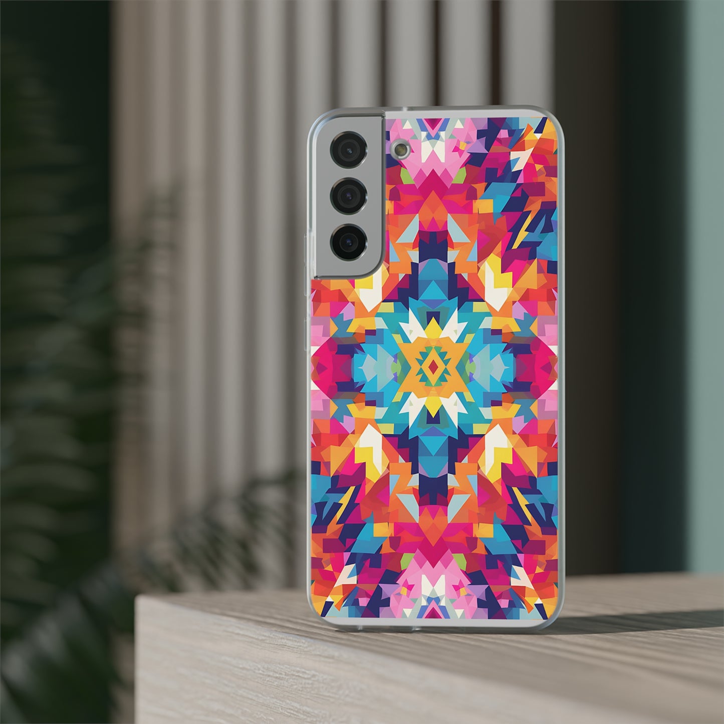 Maya Hayuk  inspired bold, colourful  pattern Phone Case