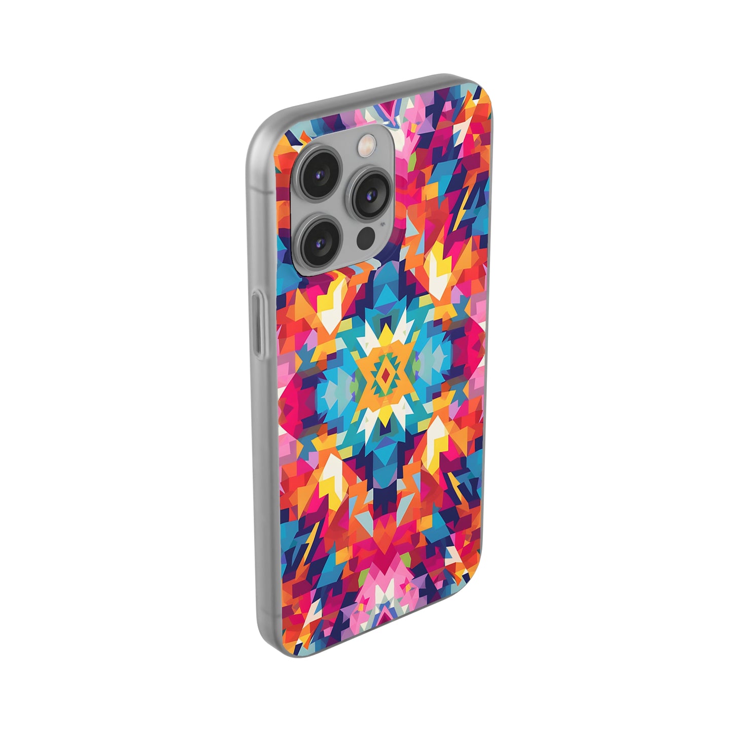 Maya Hayuk  inspired bold, colourful  pattern Phone Case