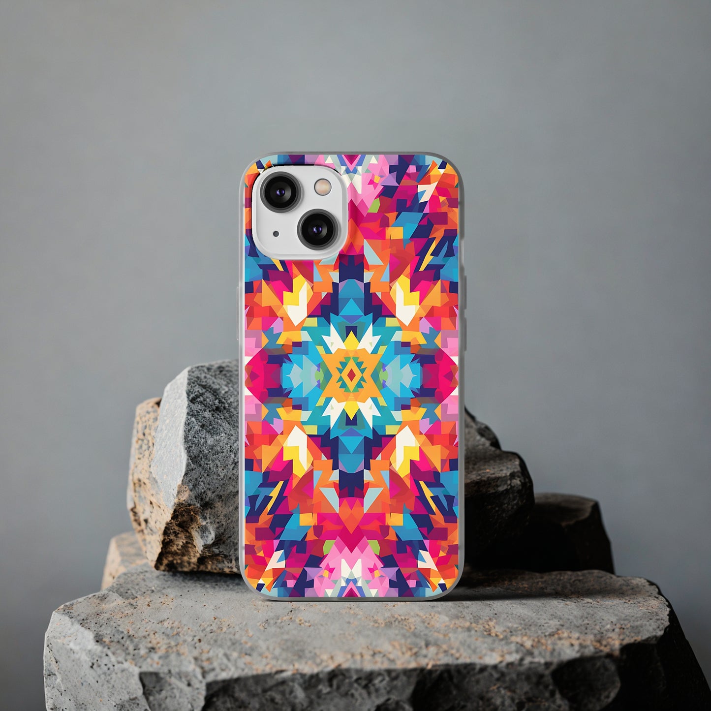 Maya Hayuk  inspired bold, colourful  pattern Phone Case