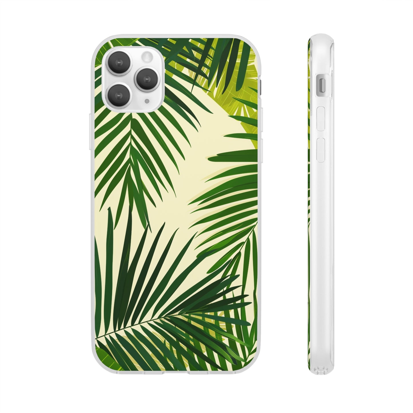 Green Leaves Pattern Phone Case | iPhone / Samsung