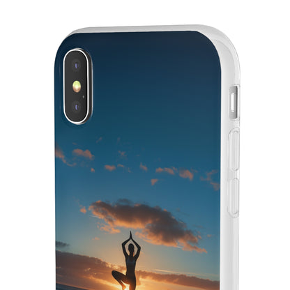 Yoga on the beach Phone Case | iPhone / Samsung