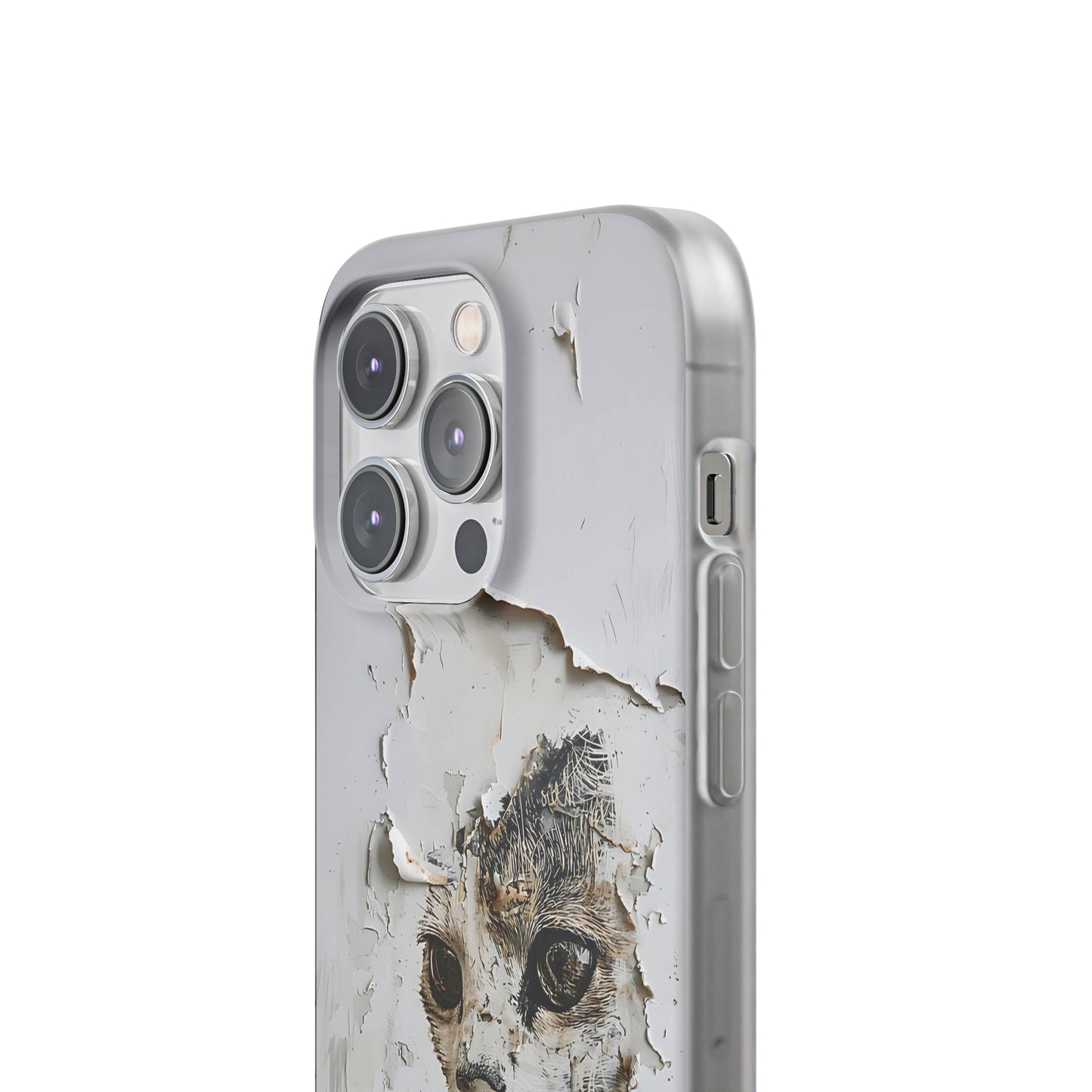 Vhils inspired Cat Phone Case | iPhone / Samsung