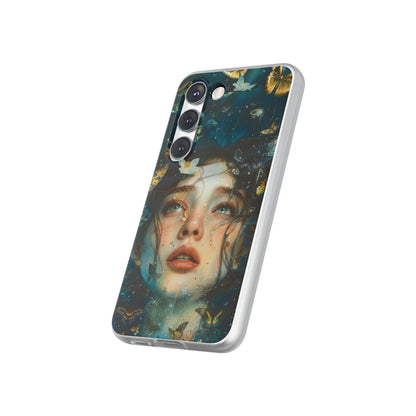 Girl under water contemporary style | iPhone/Samsung | Slimline Phone Case