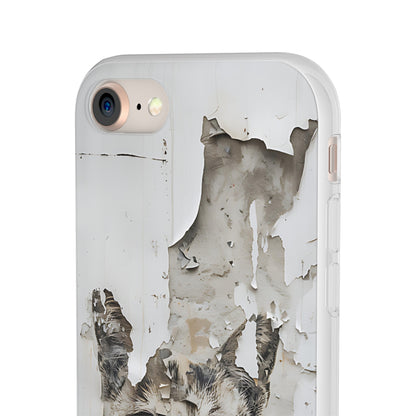 Vhils inspired grafitti Cat Phone Case