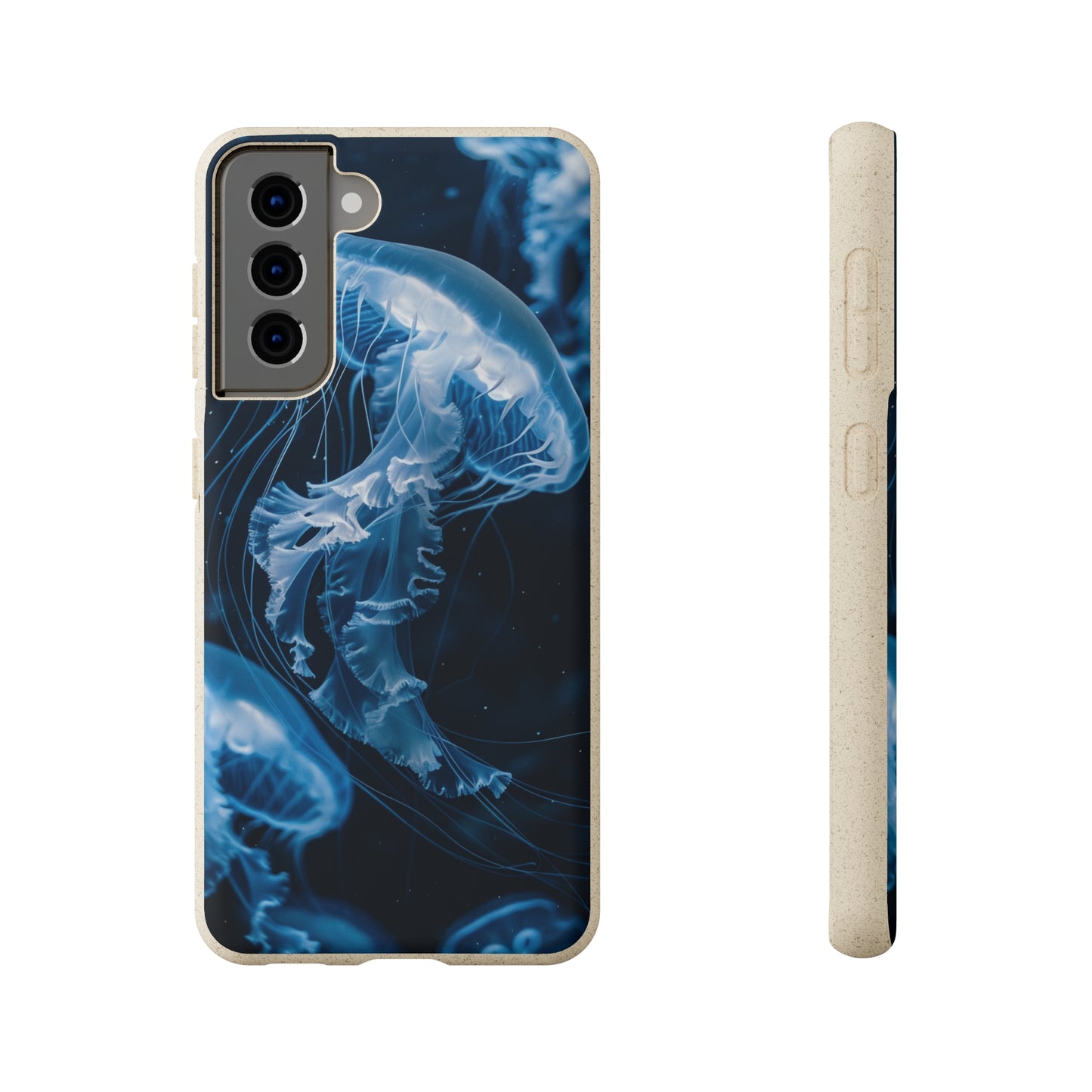 Deep Ocean Jellyfish Biodegradable Phone Case | iPhone / Samsung