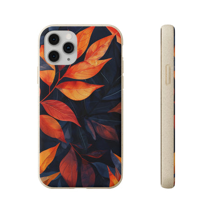 Autumnal Leaves Biodegradable Phone Case | iPhone / Samsung