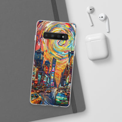 Van Gogh inspired City scene | iPhone/Samsung | Slimline Phone Case