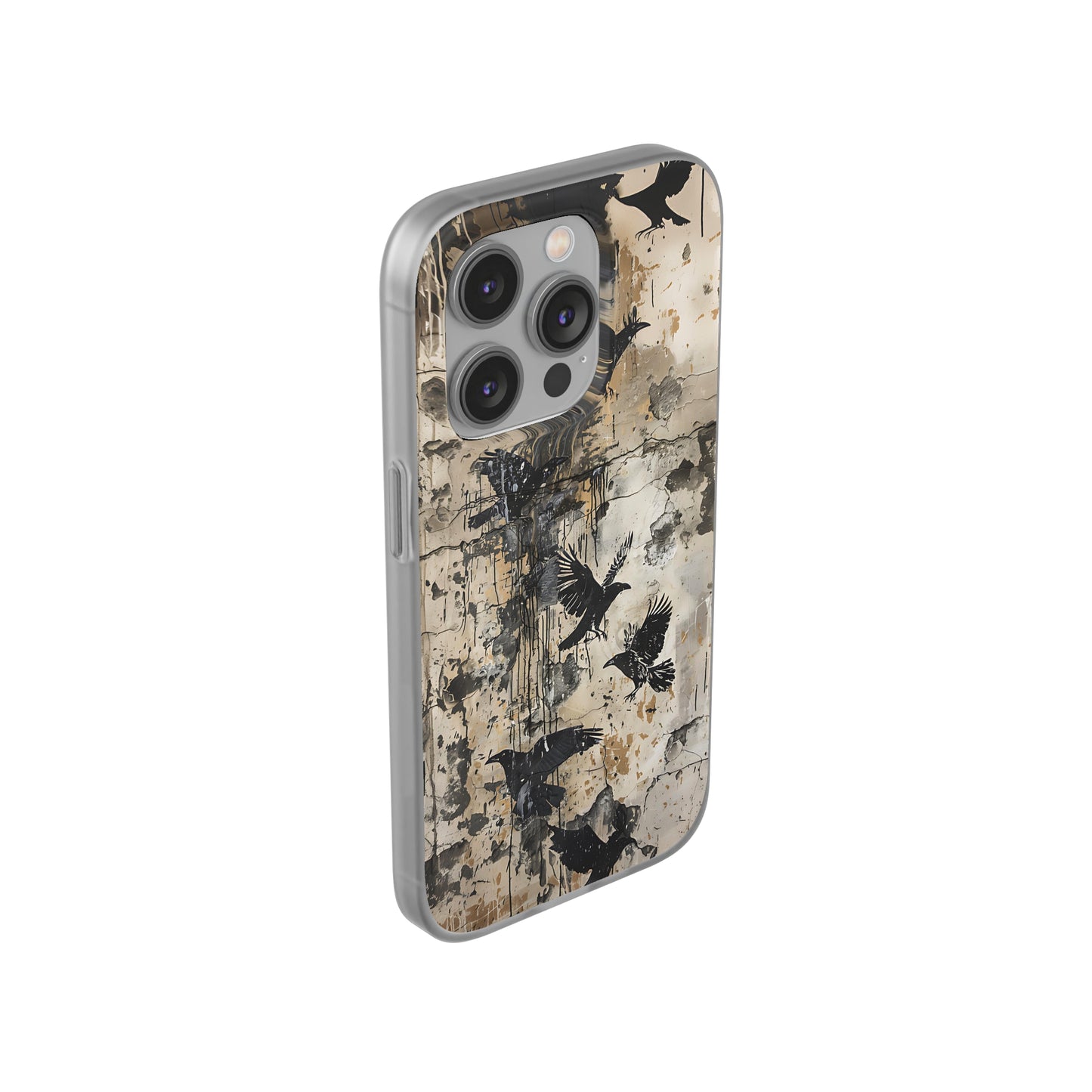 Vhils inspired birds Phone Case