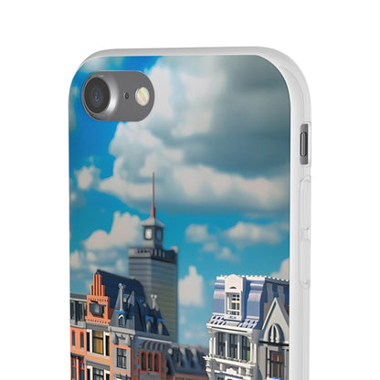 Lego style street scene protective phone case